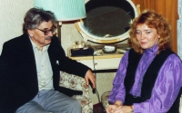 S Ludvíkem Vaculíkem, hotel Evropa, 15. prosince 1989
