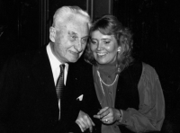 S Tomášem Baťou jr., Obecní dům, prosinec 1989