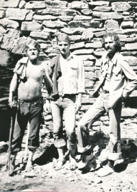 Josef Achrer, Jan Kopta and Jan Volf 1981