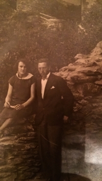 Rudolfa Štrobl's parents