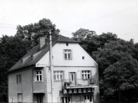 Dům Zavadilových v Chuchelné, který postavili rodiče pamětnice v 50. letech