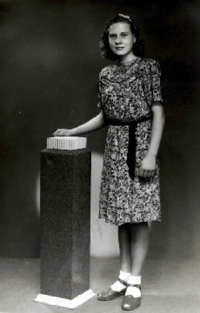 Rozálie Zavadilová around 1949