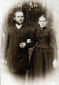 Prarodiče pamětnice Wilhelm a Hedvika Bolikovi