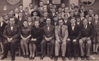 1. B, 1941, Antonín Petlach - third row, first from the right