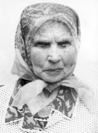 Матір Івана Гречка - Євдокія, після заслання

