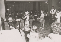 Christmas party in 1985