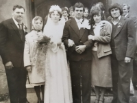 The wedding of Josef Mašek from Gerník