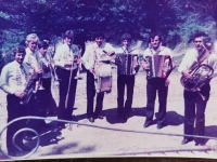 Gerník band Bohemia, Josef Mašek is the second from the right, year 1995
