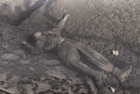 Běloves - pohřbívání příslušníků zbraní SS u běloveské celnice