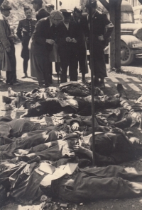Běloves - SS members shot dead in the brewery