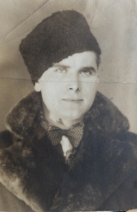 Father Tibor after the war as secretary of the DS