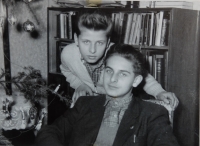 Branislav (on the left) with his brother