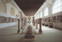 Lapidárium Národního muzea po otevření v roce 1993, foto 1995