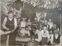 work in a cobbler workshop "in a Jewish house"