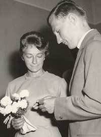 A wedding ceremony, 1964