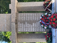 SNP monument in Závada pod Čierny Vrchom (detail)