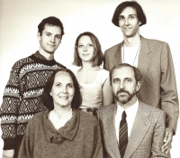 The Sršeň family, 1996.