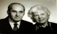 The parents Josef and Božena Páleníček