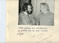 With Miroslav Horníček in 1994 