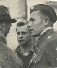 Vasil Kiš at the end of the war