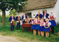 Varmuža's Cymbal Music, second and third generations. Photo from the year 1997