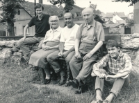 V Kutné Hoře s rodinou (kolem r. 1970)