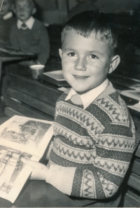 Přemysl Rut v první třídě (prosinec 1960)