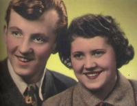 Siblings Helma and Hubert Kouba, 1950s