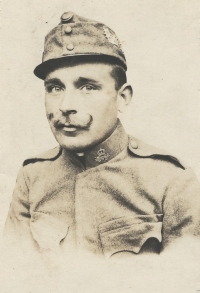 Her father František Brych during World War I 