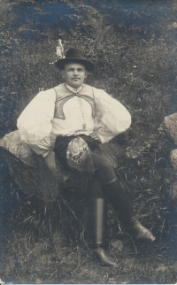 Witnesses' grandfather, head teacher František Kůrečka