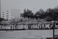 21. srpen 1968 v Hronově, foto: Jiří Šulitka