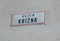 Krížna Street in Banská Bystrica where Peter Danzinger was a victim of an anti-Semitic attack once more in winter of 1949 

