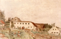 Farmhouse of Harasko family in Desky No. 24 (ca. 1930)