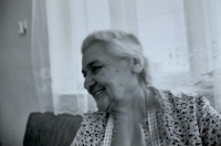 Ludmila Holcmanová,  Josef Holcman's mother, in 2010