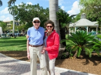 Dana and her husband Juraj in Florida.

