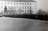 In the army in Louny, 1962-1964
