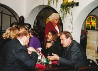 Andrej Sulitka at the meeting of the Germans in Moravská Třebová in 2002 
