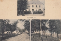 Vintage postcard Vidlaté Seče