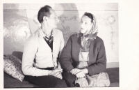 Parents of Květoslava Chřibková, Marie and Otto Robenek, 1960s