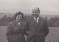 Mrs. and Mr. Janák, around the 1960's
