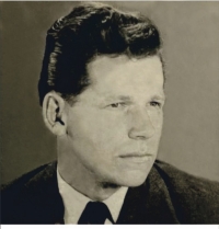 Michal Šebeň in his youth