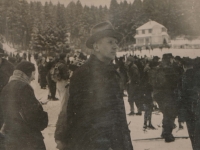 The witness's father, František Miloslav Marek in Munich