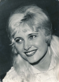 Jana Kuncířová in the year 1965 