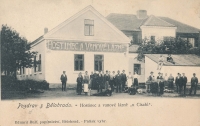 The guesthouse of their aunt Císařová in Lázně Bělohrad 