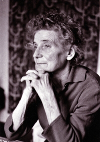  Vladimír's grandmother, Anna Ptaszková. 1977