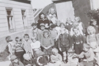 School year 1956 in Frymburk