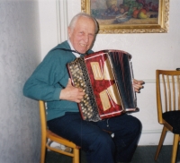 Her husband Vladimír Plachý, 1999