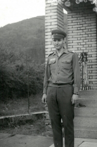Hynek Jurman in military service, 1981