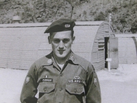 Milan Paumer as a US Army soldier, ca. second half of the 1950s