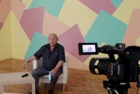 Volodymyr Shvets during an interview, June 2021

